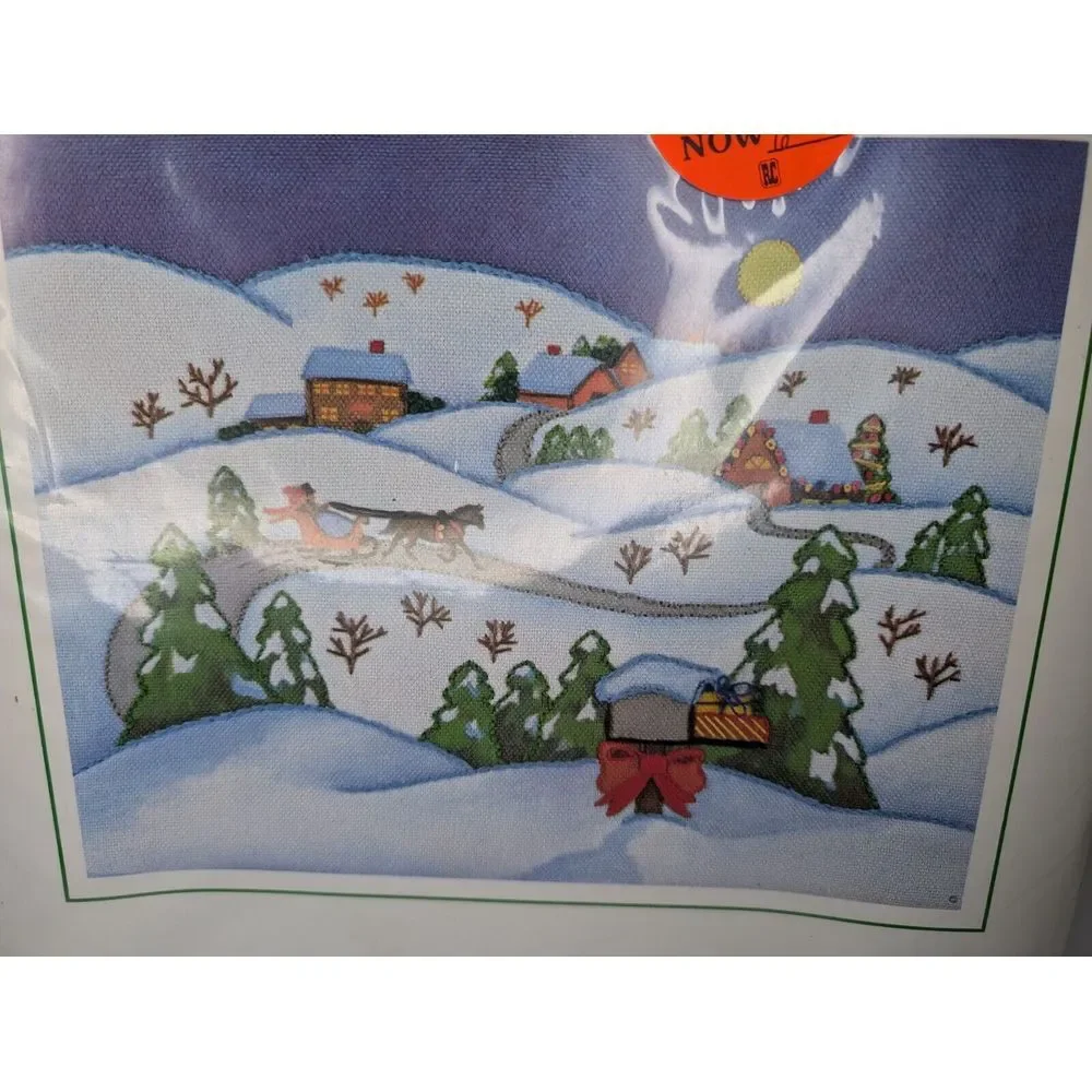 Vintage Sunset Stitchery 2100 Quilted‎ Christmas Eve by Linda Gillum 8
